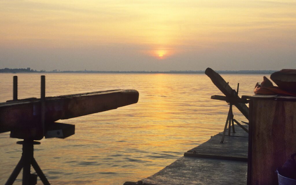 Sunset on the Mississippi